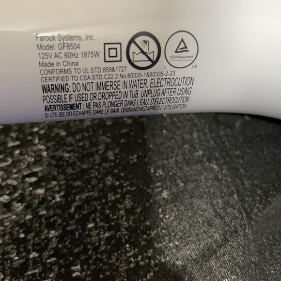 Chi nano hair dryer/ blow dryer ionic tech - Picture 3 of 6